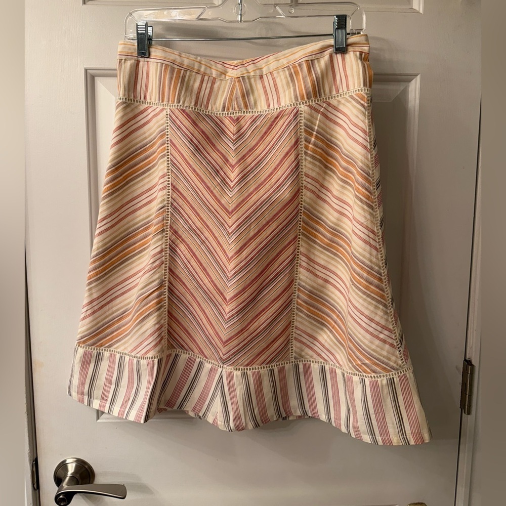 Striped Multicolor Women's Skirt